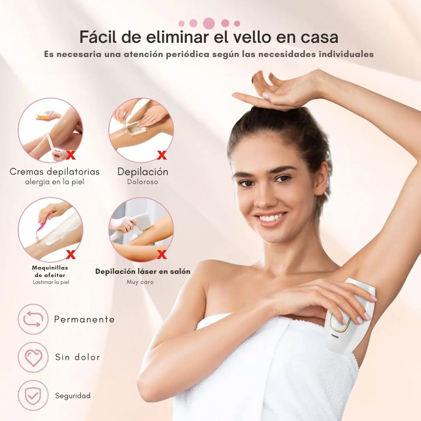 Depiladora de laser Silk Glow™️
