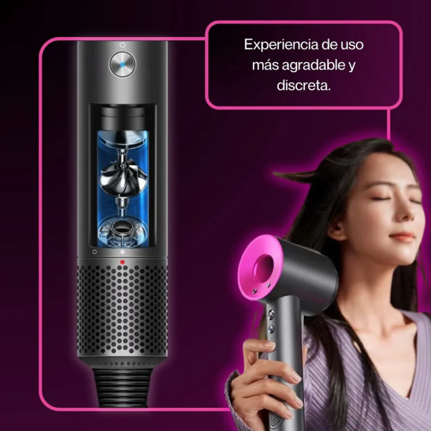 Secador de Pelo Profesional Ionico 1600W AirPro™ Multiaccesorios